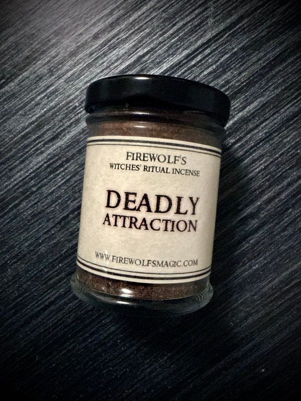 DEADLY ATTRACTION Witches' Ritual Incense DEADLY ATTRACTION Witches' Ritual Incense