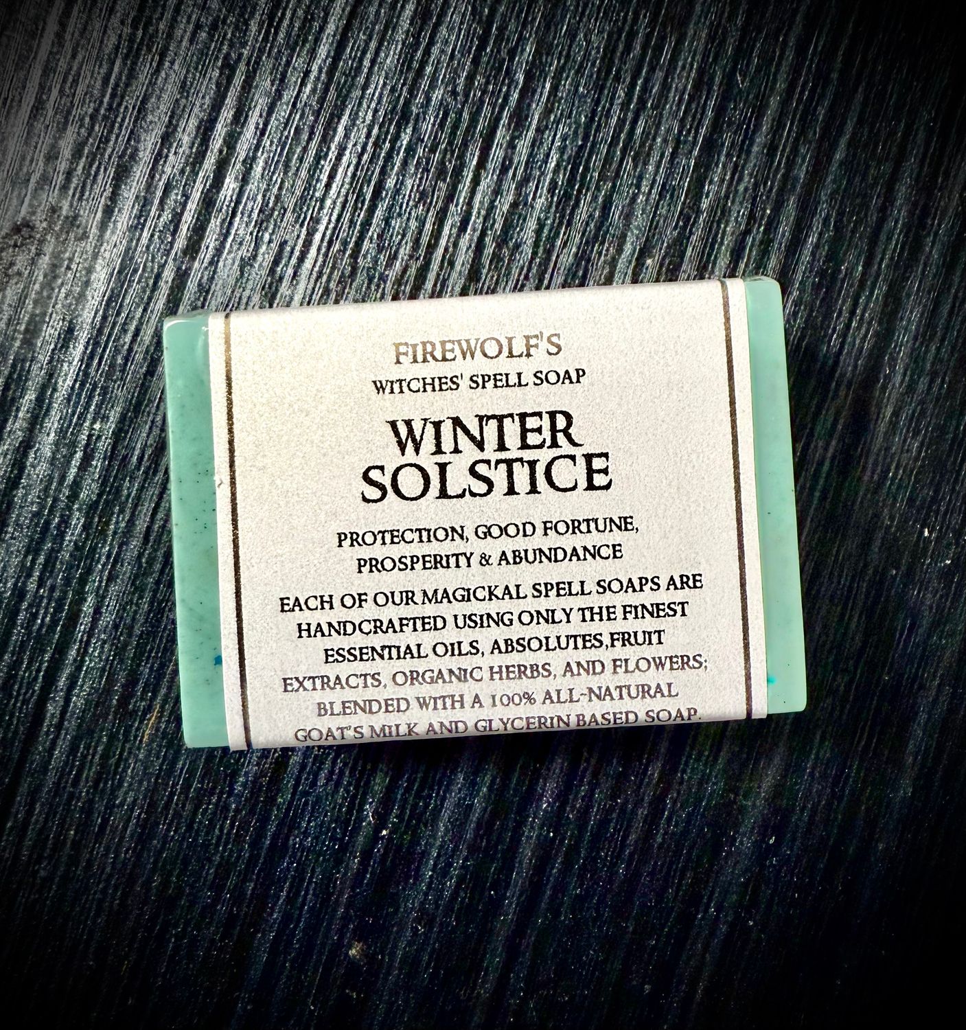 WINTER SOLSTICE MAGICK Ritual Soap WINTER SOLSTICE MAGICK Ritual Soap