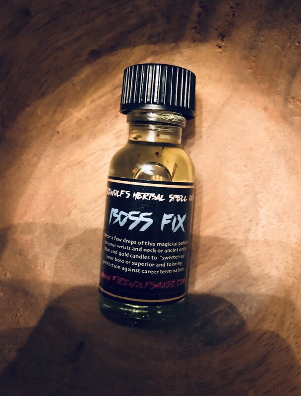 BOSS FIX MAGICK Ritual Oil