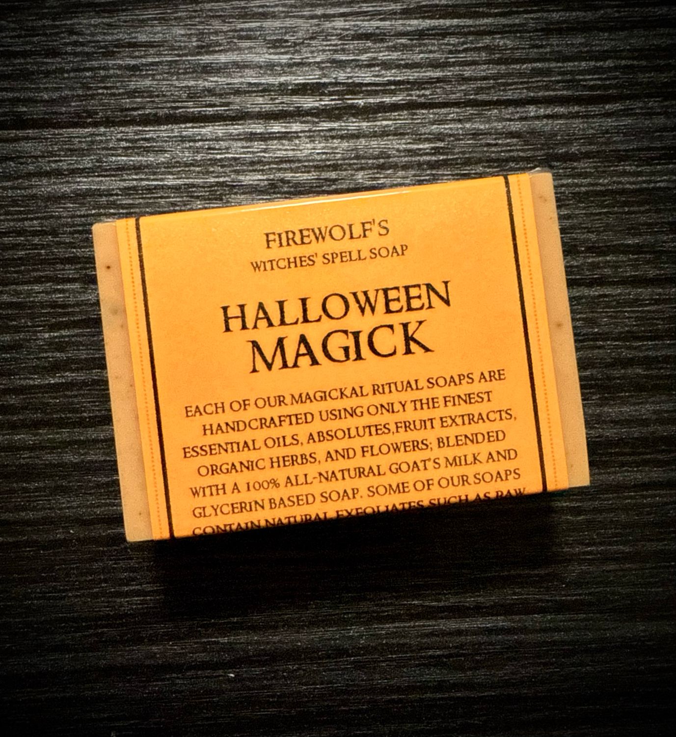 ​HALLOWEEN MAGICK Magick Ritual Soap