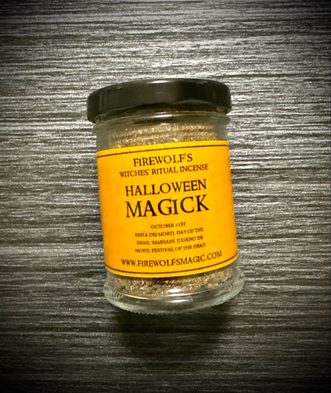 HALLOWEEN MAGICK Witches' Ritual Incense HALLOWEEN MAGICK Witches' Ritual Incense