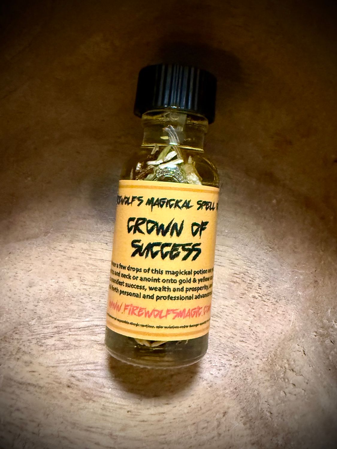 CROWN OF SUCCESS MAGICK Ritual Oil