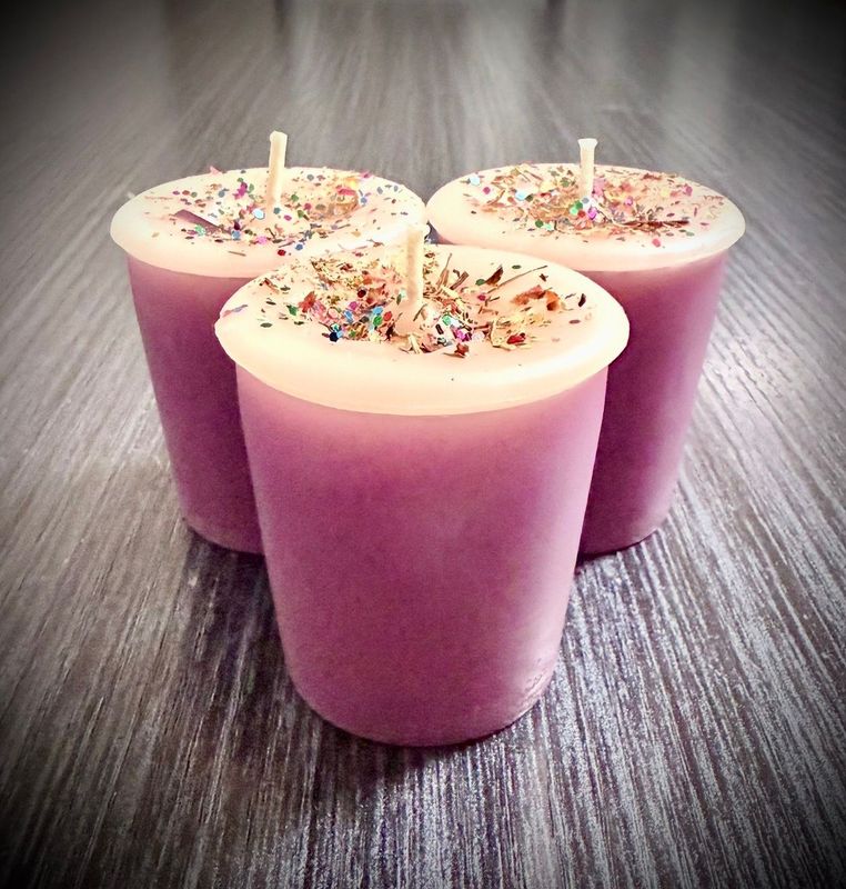 IRIS GODDESS MAGICK Votive Candles (Set of 3)