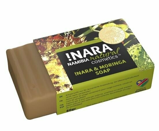 !Nara Seife Moringa, handgemacht - 80 g