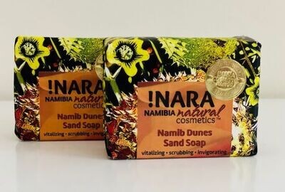 !Nara Namib Sand Körperpeelingseife, handgemacht - 80 g