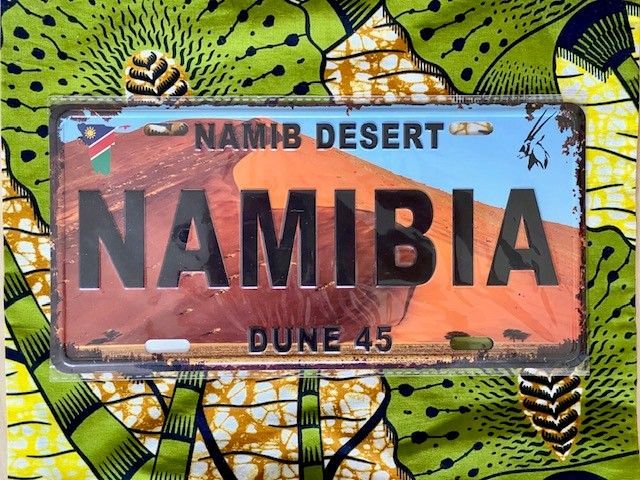 Blechschild "Namib Desert - Dune 45"