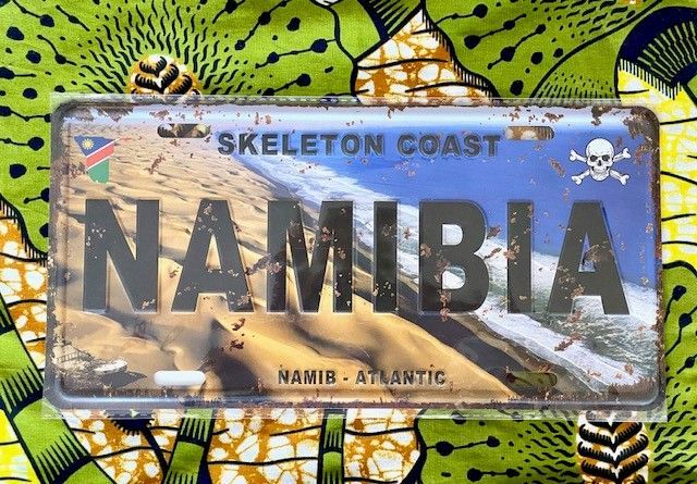 Blechschild "Skeleton Coast"