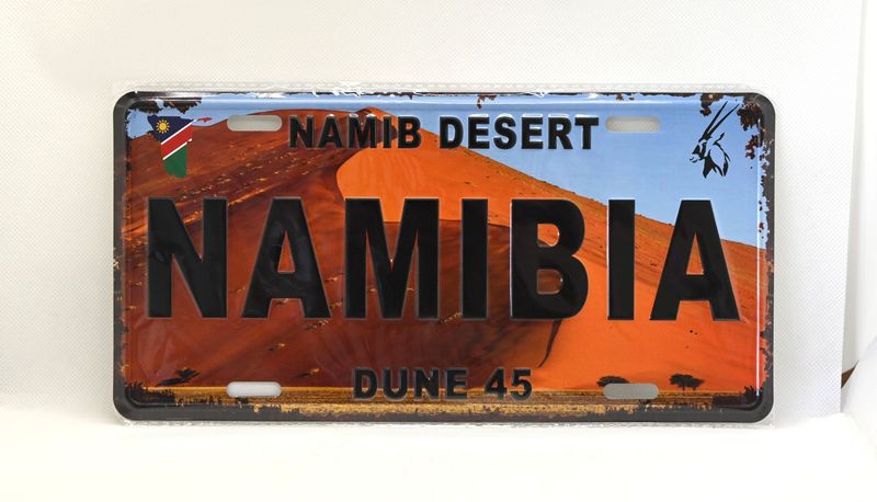 Blechschild "Namib Desert - Dune 45"