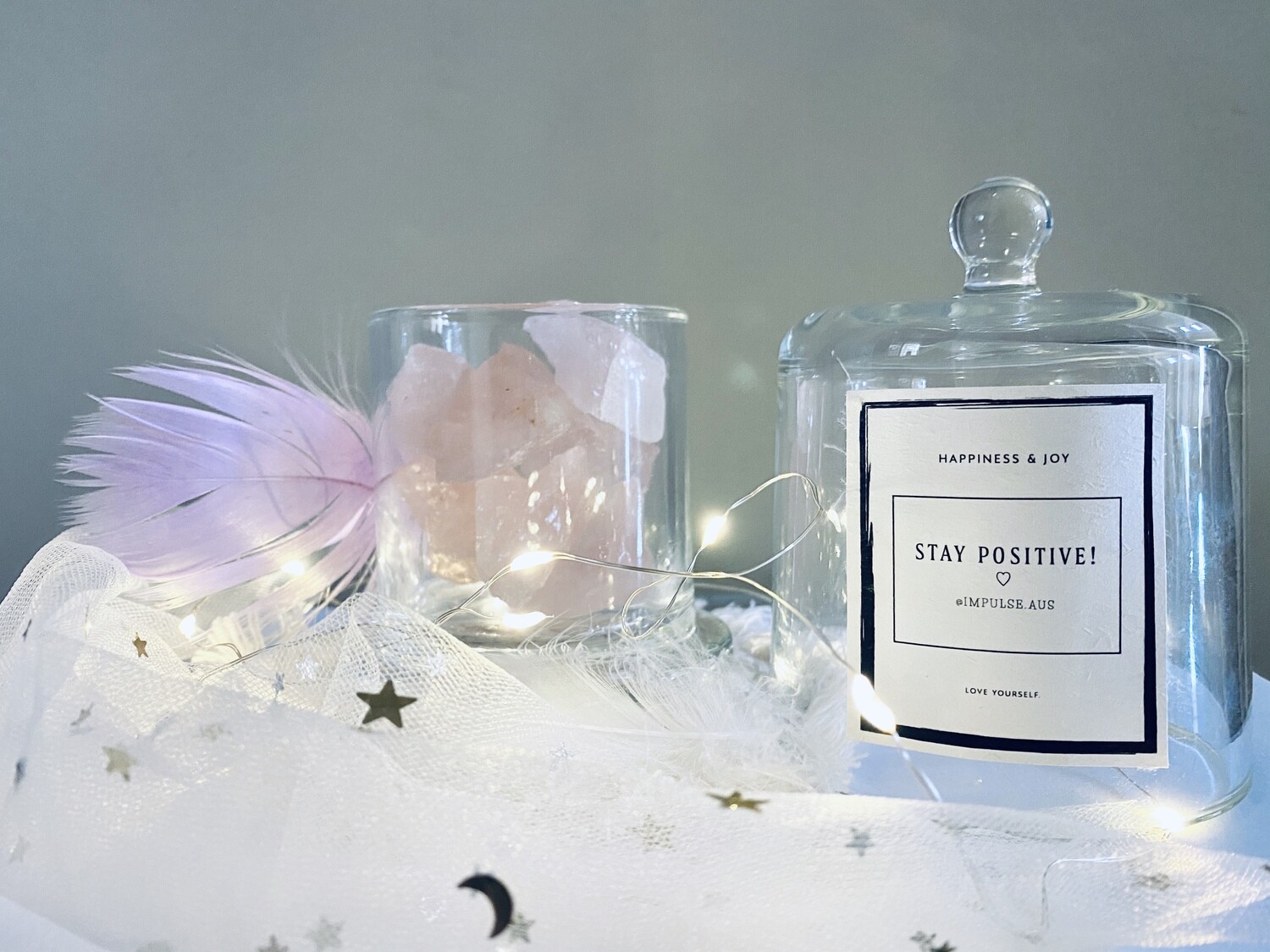 &quot;Love&quot; Crystal Jar