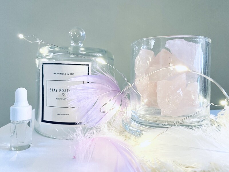 &quot;Calm&quot; Crystal Jar