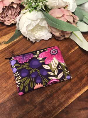 Purple Oasis Coin Pouch