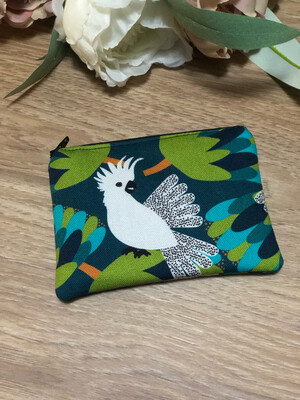 Cockatoo Coin Pouch