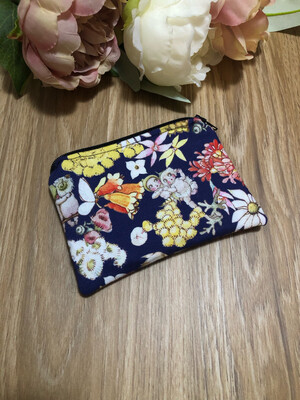 Navy May Gibbs Coin Pouch