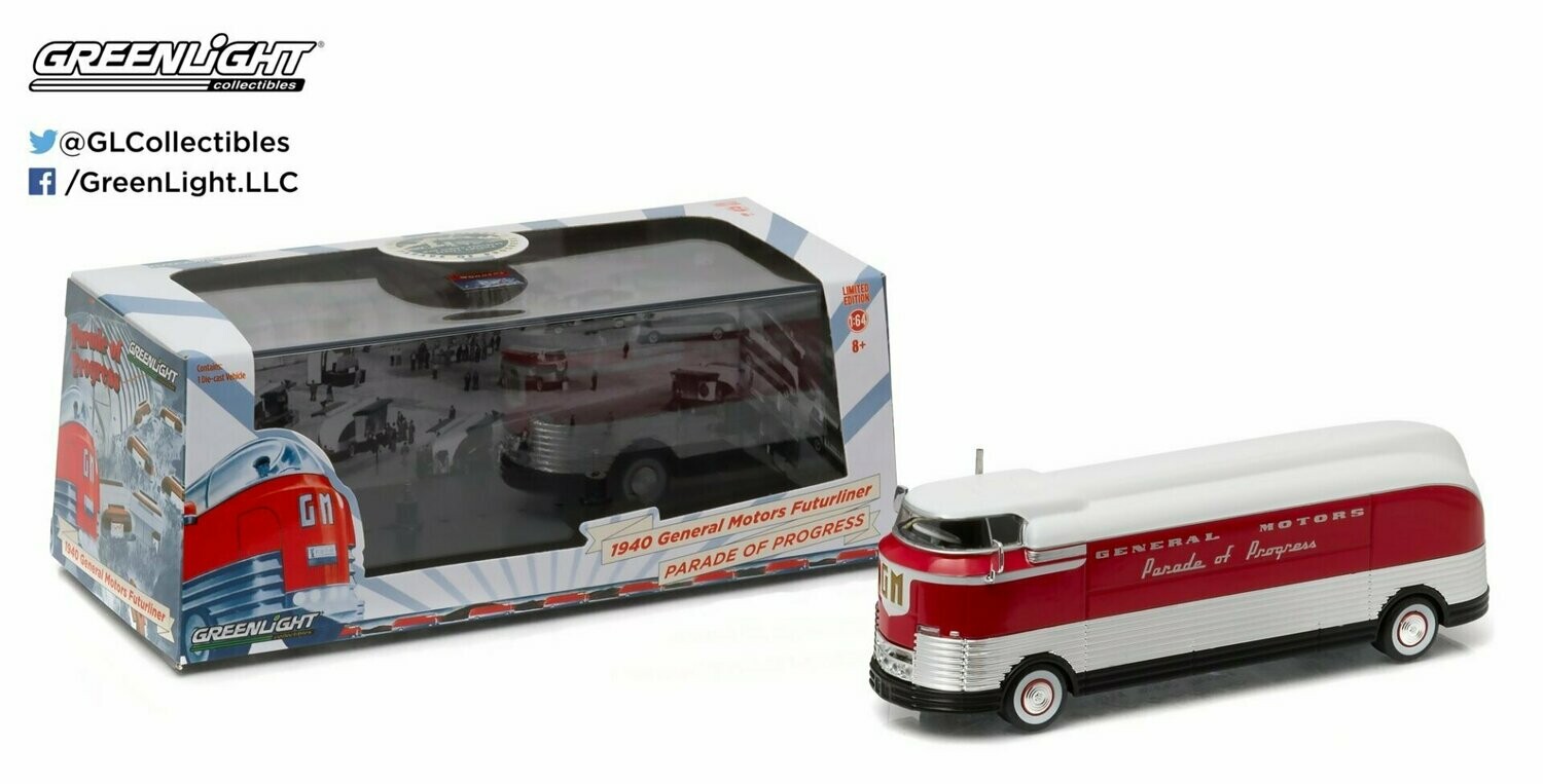Greenlight 1940 General Motors Futurliner Parade of Progress
