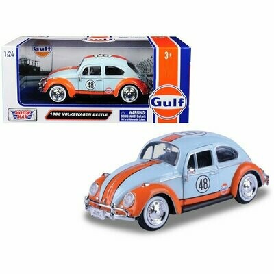Motor Max 1:24 Mijo Exclusives Gulf 1966 Volkswagen Beetle