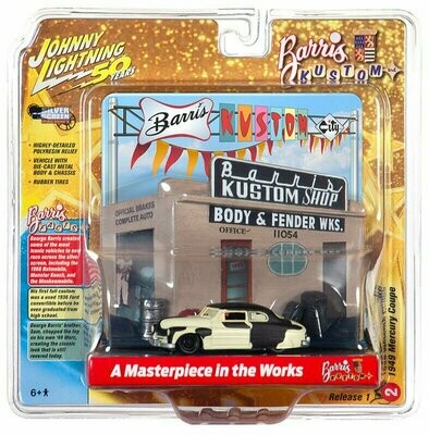 Johnny Lightning 50 Years Barris Kustom Shop 1949 Mercury