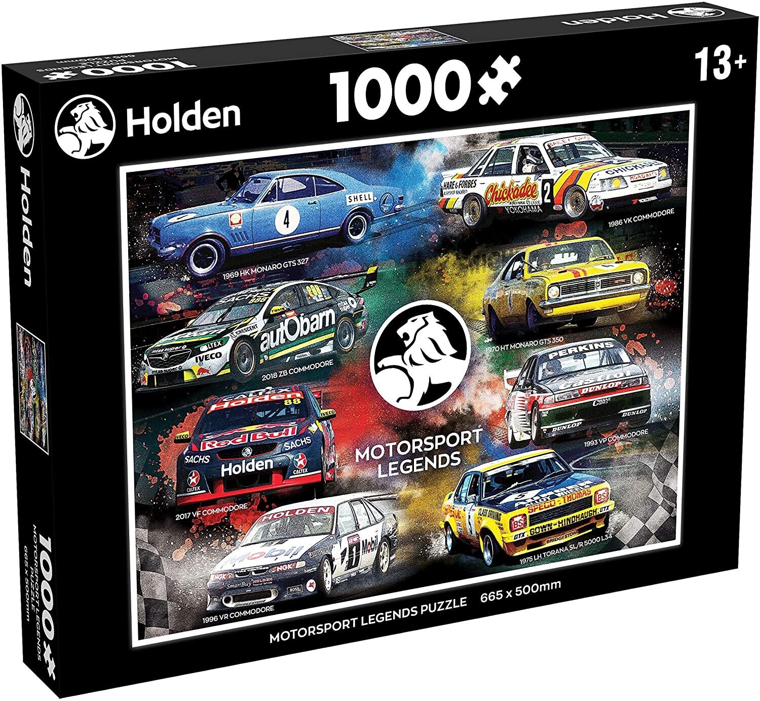 Holden Motorsport Legends 1000 Piece Jigsaw Puzzle