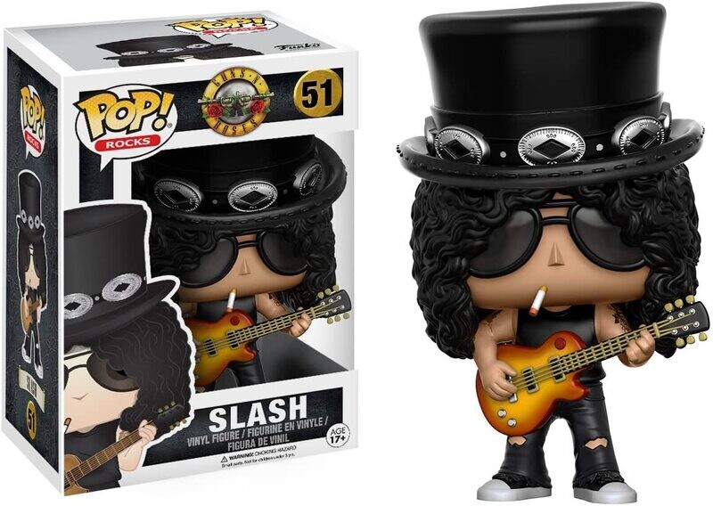 Funko Pop Rocks #51 Guns N Roses Slash Funko Pop Rocks #51 Guns N Roses Slash