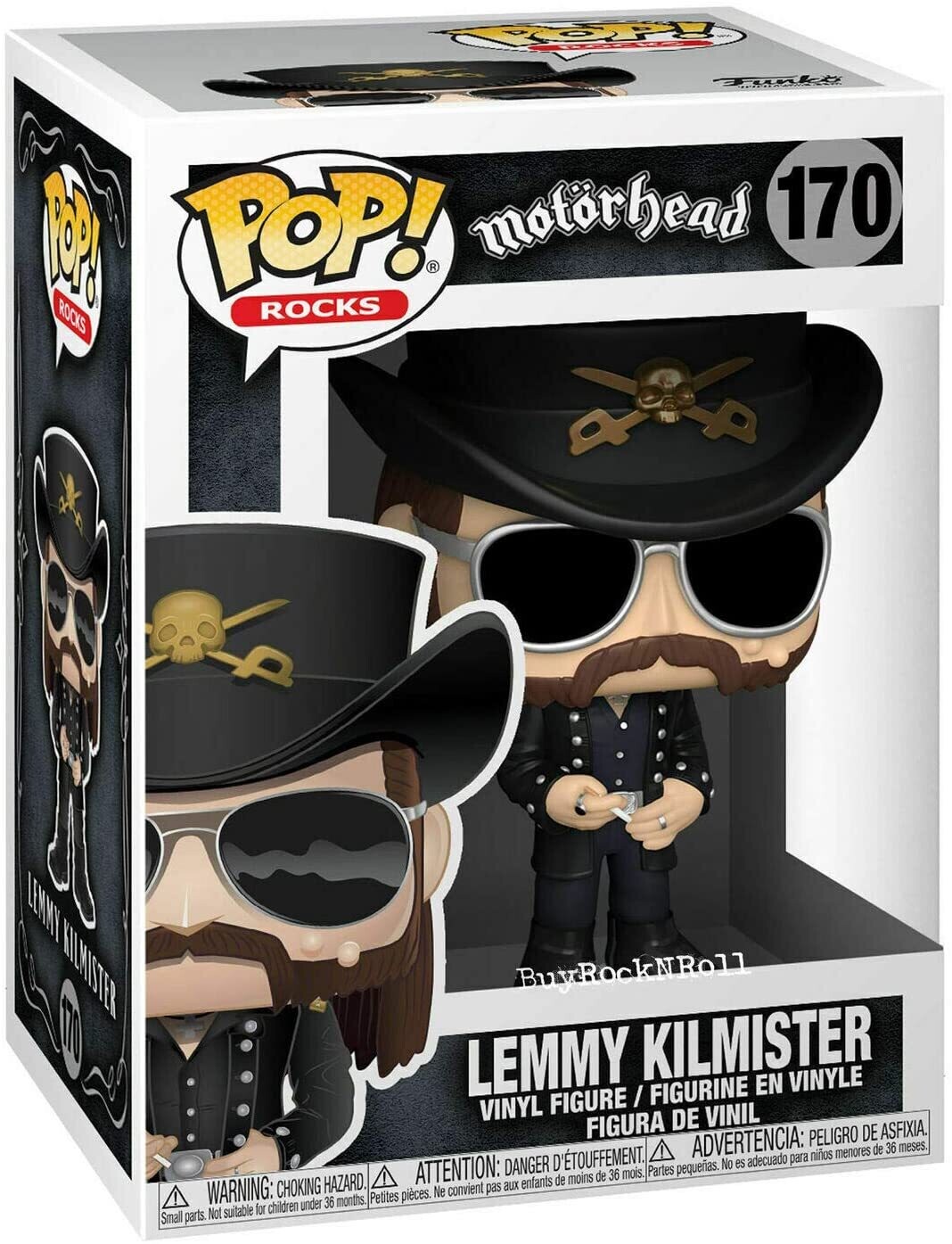 Funko Pop Rocks #170 Motorhead Lemmy Kilmister