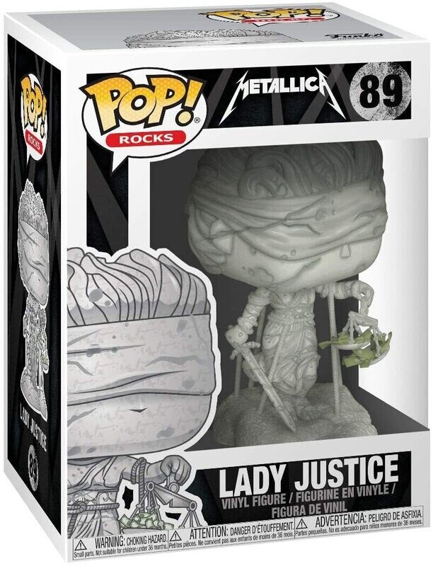 Funko Pop! Rocks #89 Metallica Lady Justice Funko Pop! Rocks #89 Metallica Lady Justice
