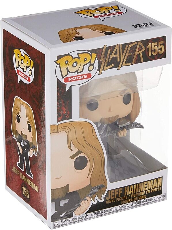 Funko Pop! Rocks #155 Slayer Jeff Hanneman Vinyl Figure