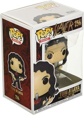 Funko Pop! Rocks #156 Slayer Tom Araya Vinyl Figure