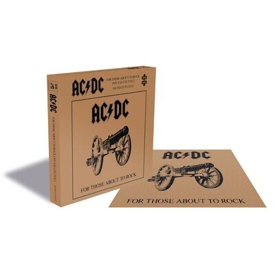 AC/DC For Those About To Rock 500 piece Jigsaw Puzzle