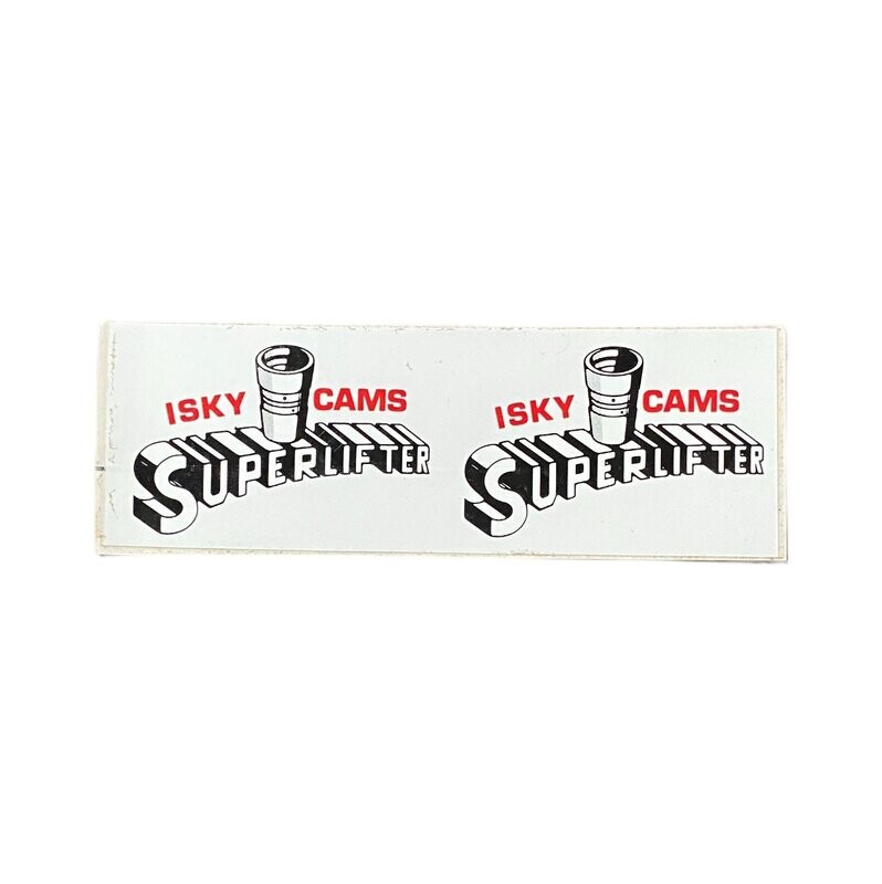 Isky Cams Superlifter Decal Sticker Isky Cams Superlifter Decal Sticker