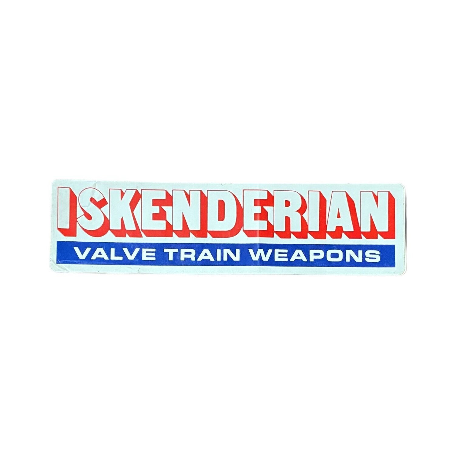 Iskenderian Valve Train Weapons Decal Sticker
