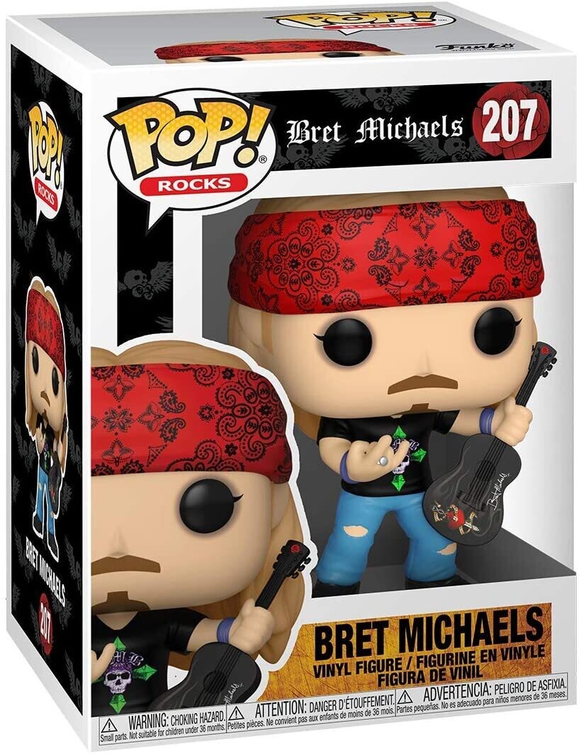 Funko Pop! Rocks #207 Bret Michaels