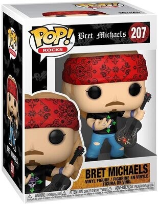 Funko Pop! Rocks #207 Bret Michaels