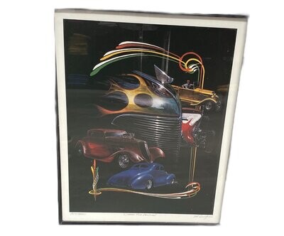 Custom Rod Sentinel Framed Print