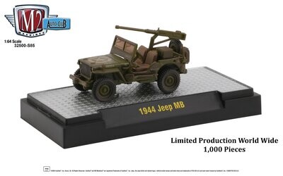 M2 Machines Auto-Club 6 Willys 1944 Jeep MB M2 Machines Auto-Club 6 Willys 1944 Jeep MB