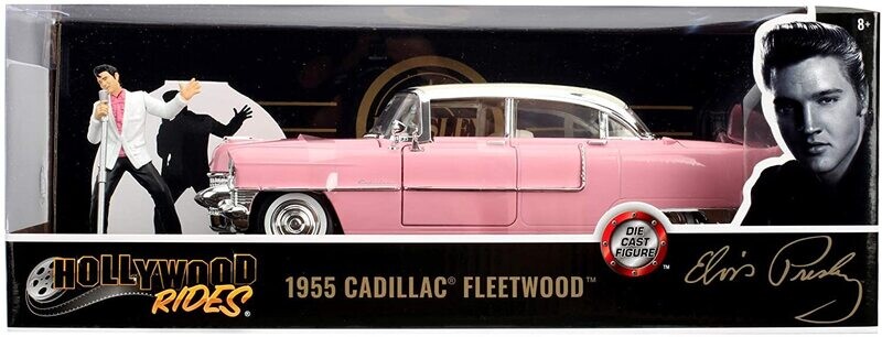 Jada Hollywood Rides Elvis Presley 1955 Cadillac Fleetwood