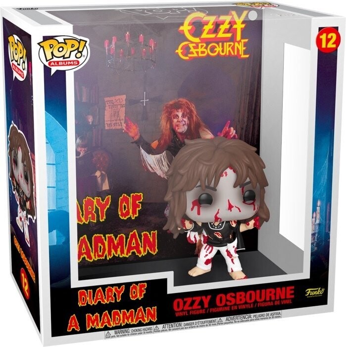 Funko Pop Albums #12 Ozzy Osbourne Diary of a Madman Funko Pop Albums #12 Ozzy Osbourne Diary of a Madman