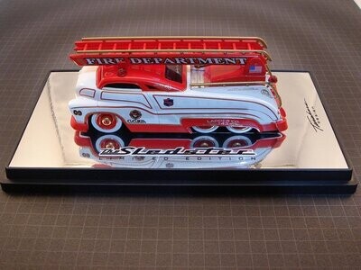 Custom Crew The Sledster II Engine Co 143 Fire Engine Ladder Truck White