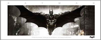 Batman Always Be Yourself Framed Lithograph