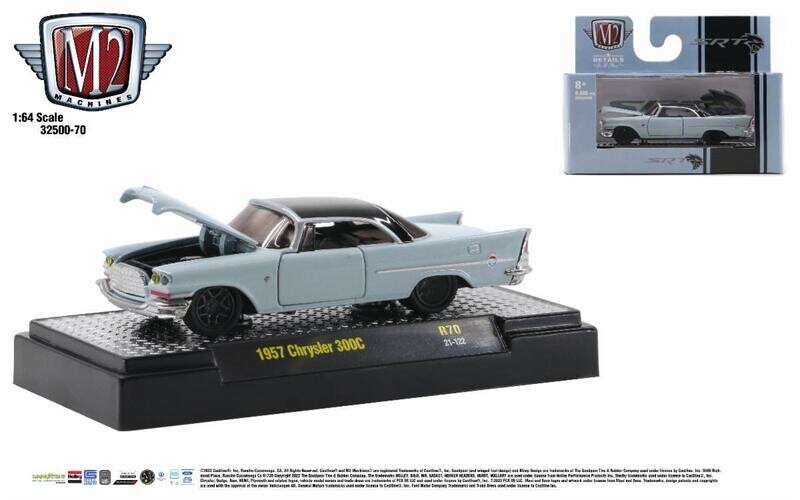M2 Machines Auto-Thentics R70 1957 Chrysler 300C M2 Machines Auto-Thentics R70 1957 Chrysler 300C