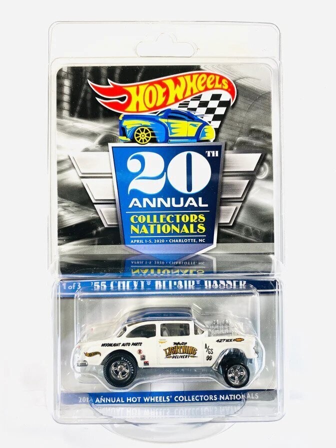 Hot Wheels 20th Collectors Nationals '55 Chevy Gasser