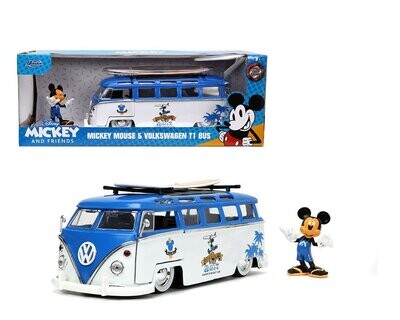 Jada Disney Mickey Mouse & Volkswagen T1 Bus