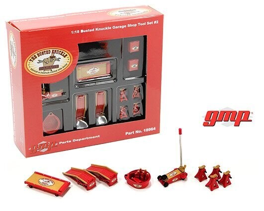 GMP Parts Department 1:18 Busted Knuckle Garage Shop Tool Set #2