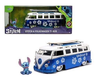 Jada Disney Lilo & Stitch & Volkswagen T1 Bus