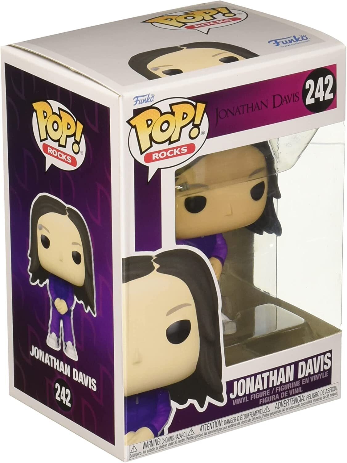 Funko Pop! Rocks #242 Korn Jonathan Davis Vinyl Figure