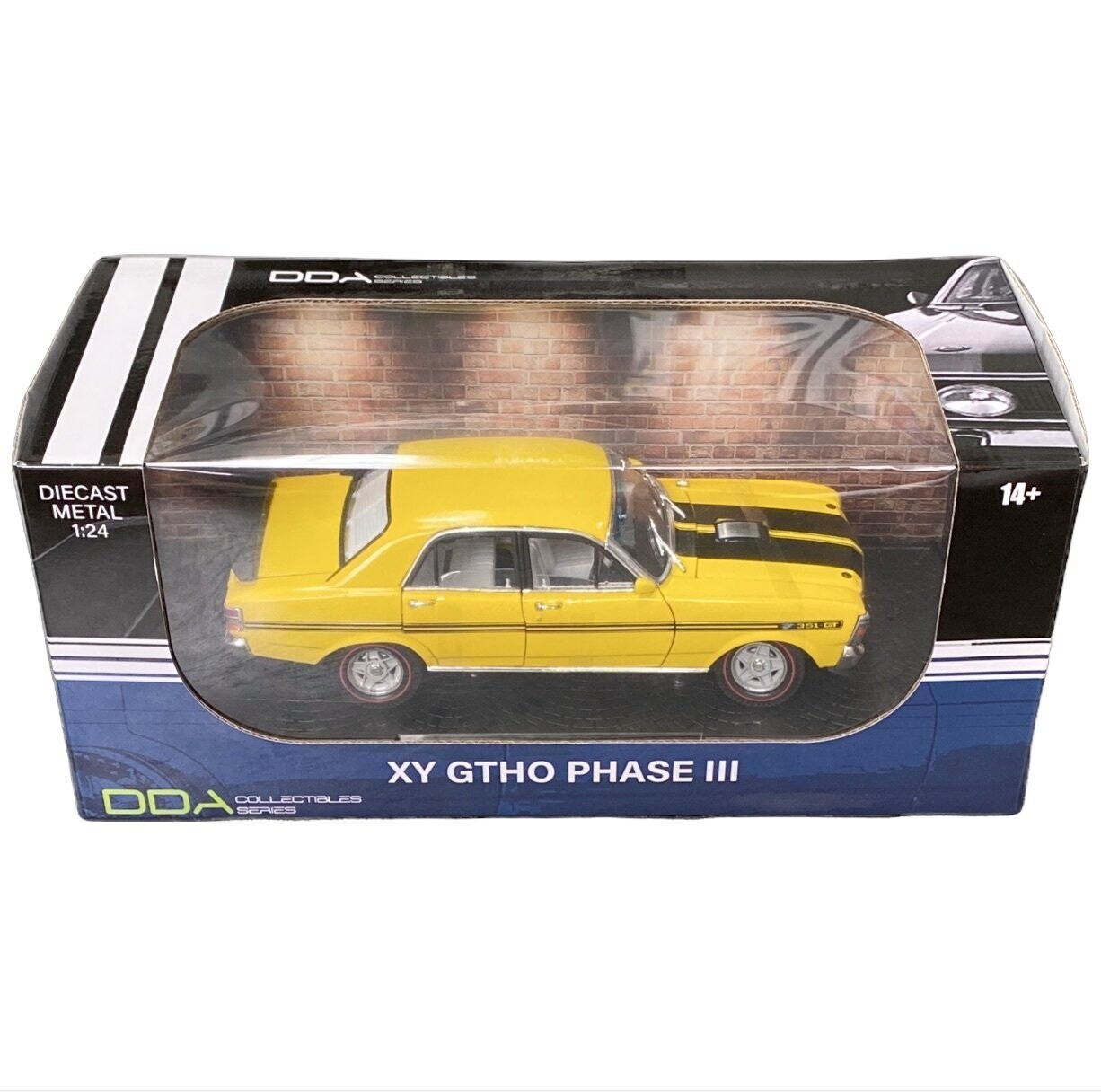 DDA Collectibles Series 1/24 Yellow Ford XY GTHO Phase III