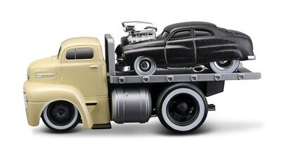 Muscle Machines Muscle Transports #05 1950 Ford C60 Flatbed / 1949 Mercury