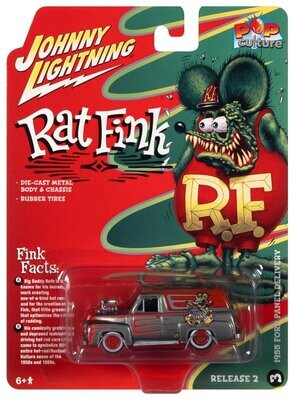 Johnny Lightning Rat Fink 1955 Ford Panel Delivery