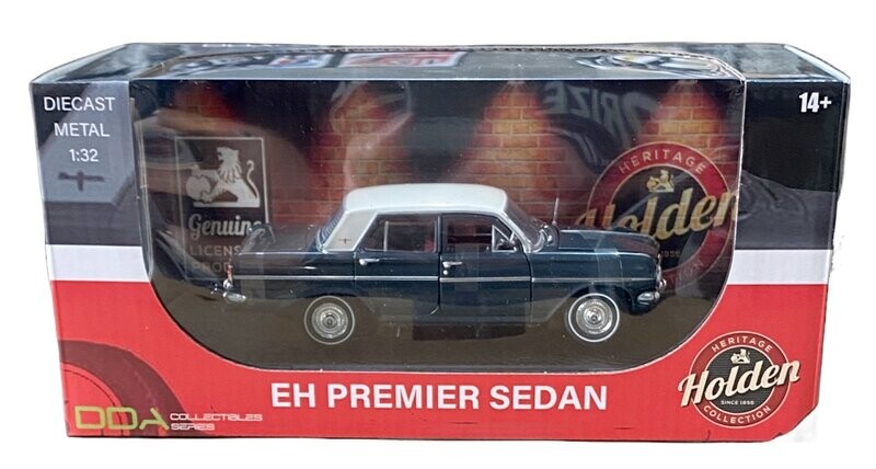 DDA32843 1/32 Holden EH Premier Sedan Morwell Grey with White Roof