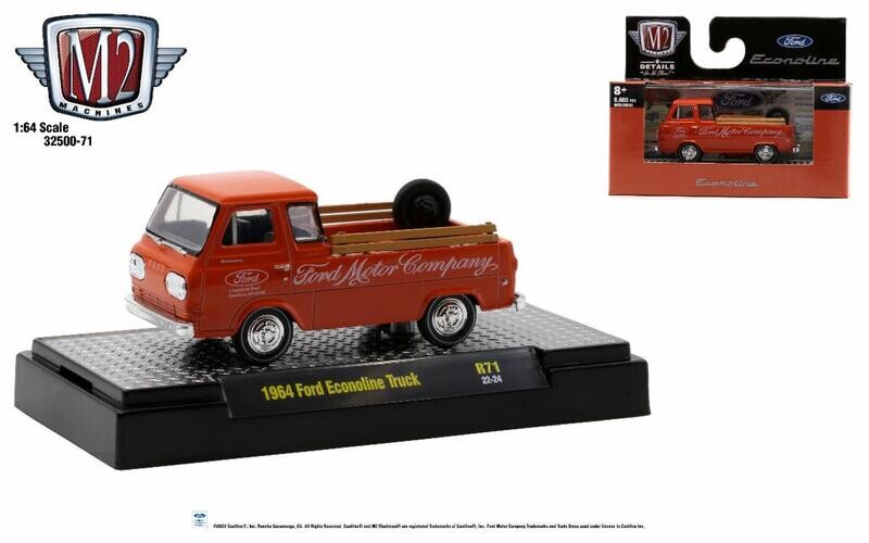 M2 Machines Auto-Thentics R71 1964 Ford Econoline Truck M2 Machines Auto-Thentics R71 1964 Ford Econoline Truck