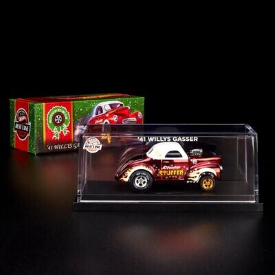 Hot Wheels RLC '41 Willys Gasser Holiday Car