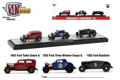 M2 Machines Auto-Haulers HS02 1932 Ford Edelbrock Set